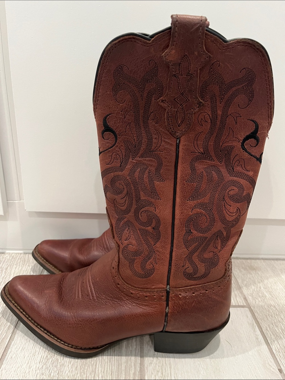 Justin Boots Brown Cowboy/Western Boots-Preloved